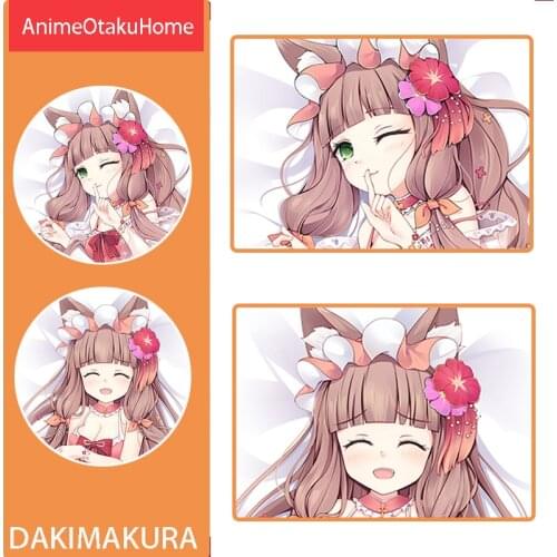 Anime Princess Connect! Re:Dive Himemiya Maho Throw Pillow Cover Hugging Body Pillowcase Otaku Bedding Dakimakura Pillow Case