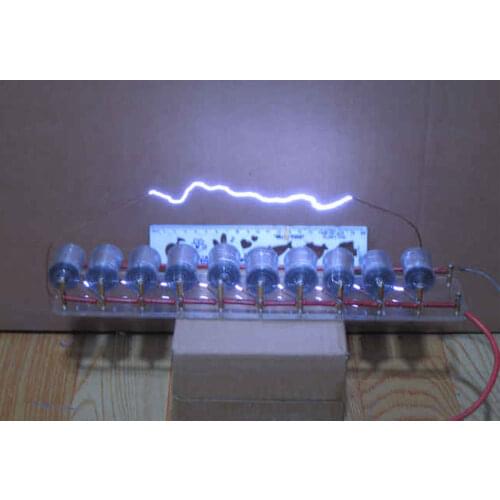 10 grades Marx/impulse voltage/pulse high voltage generator/Tesla coil DIY kit