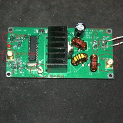 10W 13.56MHz QRP Radio CW Transmitter Power Amplifier Lithium Battery Power Supply (Finished)