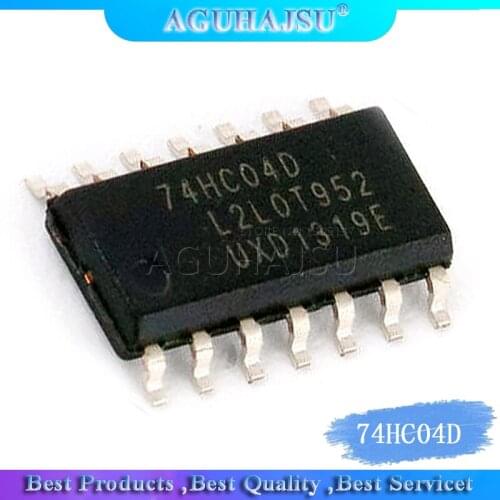 20PCS 74HC04D SOP14 74HC04 SOP SN74HC04DR SMD new and original IC