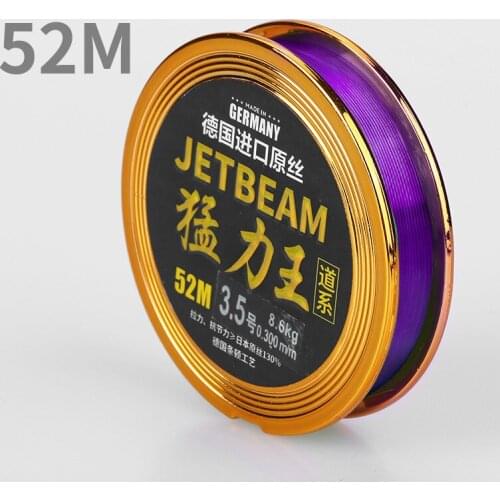 3pcs 52m Nylon Line Strong Pulling Force Sinking Wire Invisible Fly Fishing Wire Accesorios Mar Fishing Gear Supply