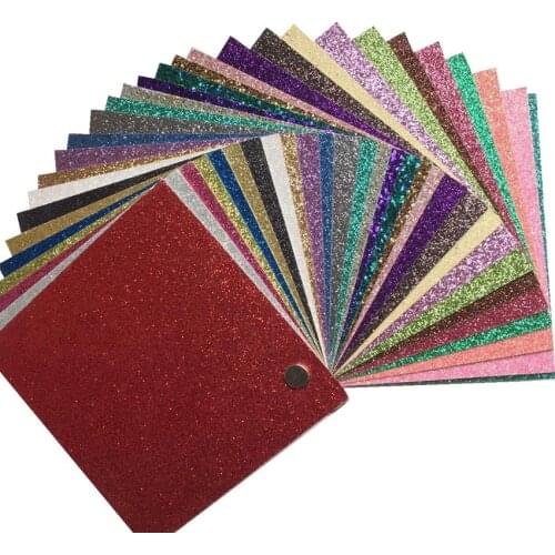 150 Piece glitter card paper 12 inch Ordianry colorful glitter cardstock paper for make cake topper and party wedding decoration