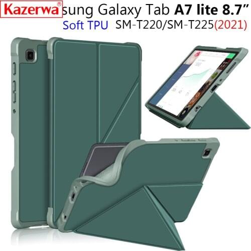 For Samsung Galaxy Tab A7 Lite 8.7 inch Case,Multi Angle Folding Cover for Samsung Galaxy Tab A7 Lite 8.7 SM-T220 T225 Case