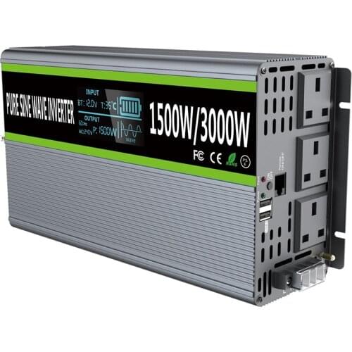 Off grid mppt 1.5 kva 1.5kw hybrid solar inverter without battery 12v