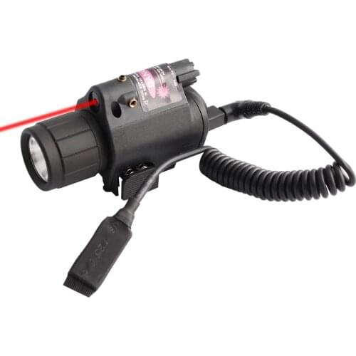 M6 Mini Glock Pistol Gun Light Hunting Camping Gun lighting equipment Flashlight Tactical sight Red Laser LED flashlight