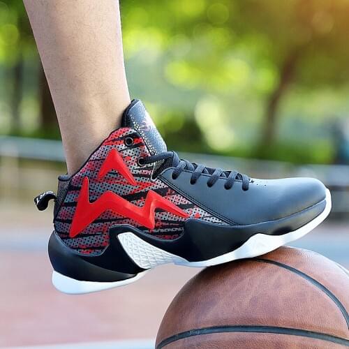 Hot Sale Mens Basketball Shoes Size 38-45 Breathable Cushioning Non-Slip Sneakers Men Sport Shoes Zapatos Hombre Gym Training