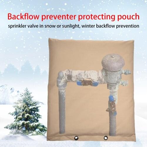 Outdoor Backflow Overflow Insulation Cover Pipe Insulation Bag Backflow Overflow Insulation Cover For Winter Tube Protection