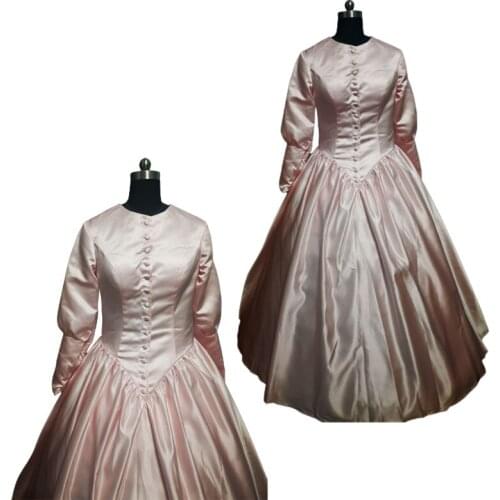 New Woman Vintage Costumes 18th Duchess Retro medieval Renaissance Reenactment Theatre Civil war Victorian dress D-731