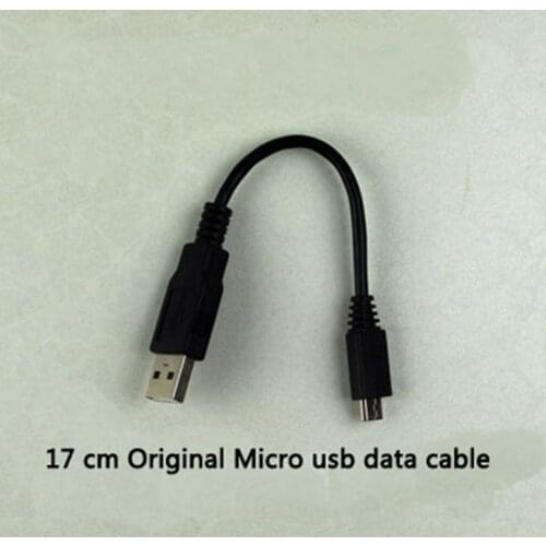 Original micro USB data cable shield tinned copper 17cm ultra short