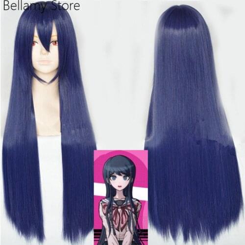 Game Danganronpa ysayaka maizono cosplay costume wigs hairwear+wig cap