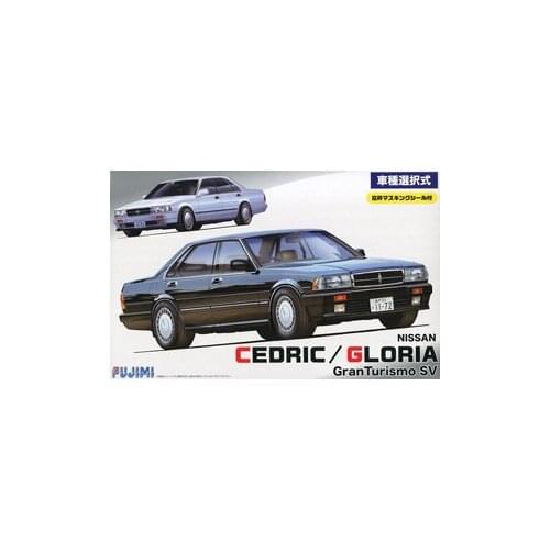 Fujimi Plastic Assembly Car Model 1/24 Scale Nissan Cedric/Gloria 2.0 Y31 Adult Collection DIY Assembly Kit 03944