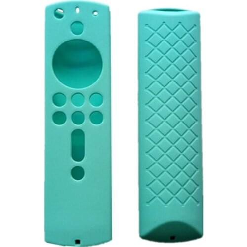 Silicone Protective Cover Case Shell for Amazon Fire TV Stick 4K Remote Control K1KF