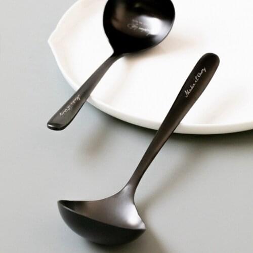 Long Handle Pot Soup Spoon Stainless Steel Spoon Table Spoon Mixing Soup Cooking Stirr Kitchen Cooking Utensils