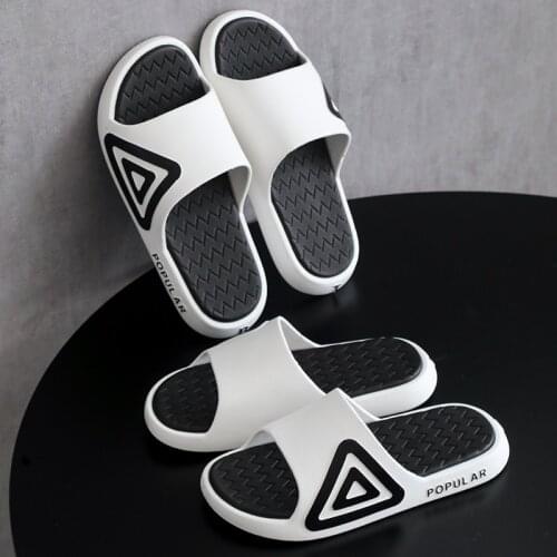 Slippers Mens Fashion Outdoor Student Korean-Style Cool Couples Slippers Mens Beach Mens Slippers Indoor Mens House Shoes
