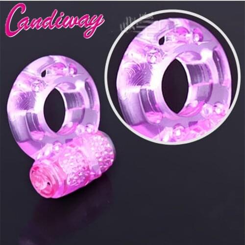 Butterfly ring Vibrator Delay Premature Ejaculation Lock Fine clit massage Sex Toys For Men seduction Impotence Erection