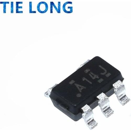 10pcs/lot SN74AHC1G14DBVR A14S SOT23 SN74AHC1G14