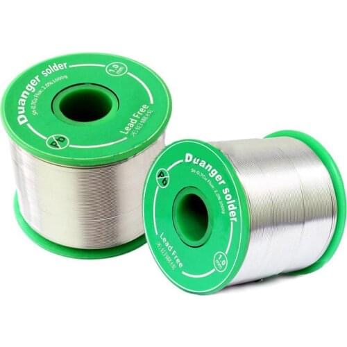 100g Lead-free Solder Wire 0.5-1.0mm Sn99 Ag0.3 Cu0.7 Unleaded Rosin Core For Electrical Solder RoHs Accessories