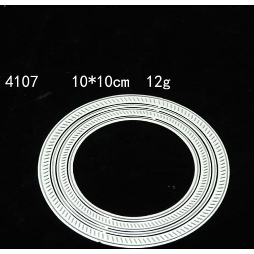 2021 Cutting Dies Polygon Border Strip Rectangular Box Scrapbooking Paper DIY Handbook Postcard Album Collection Stencil