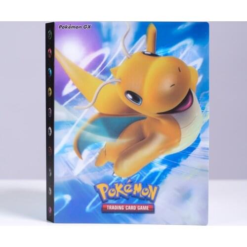 240 Pcs Pokemon Photo Album Cards Binder Collections Cool Folder Notebook Protection Top Loaded List Toys Gift for Children