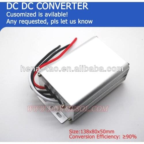 360W 30A 24V to 12v car voltage stabilizer/converter waterproof 12v dc cars converter small size