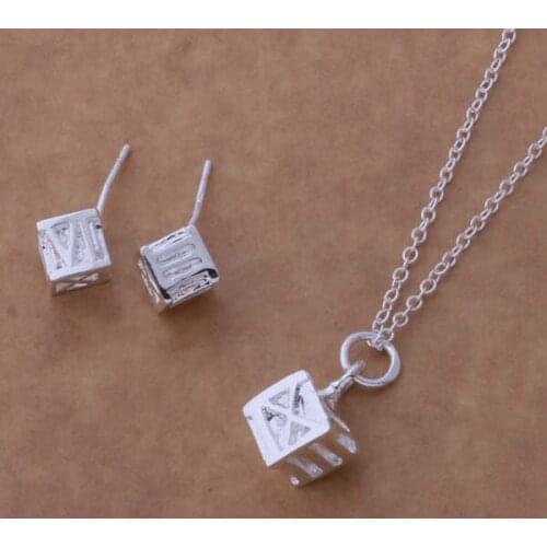 AS221 Trendy wholesale plated plated Jewelry Sets Earring 333 + Necklace 311 /alnajcua bmkakdra