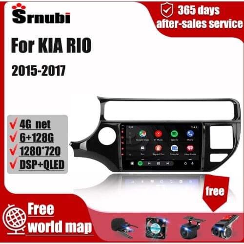 For Kia RIO 4 K3 2015-2017 Android 4G Car Radio Multimedia Video 2Din Navigation DVD Head Unit speaker accessories audio carplay
