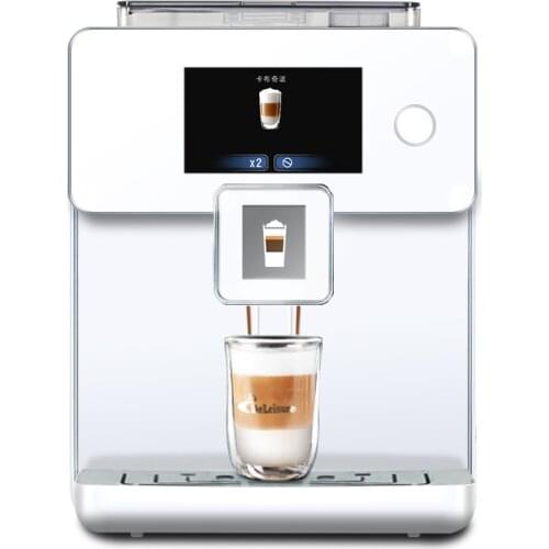 Dual Color Screen Smart Home Automatic Coffee Machine Automatic Milk Froth One-click Cappuccino One-click Automatic DE-720