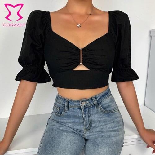 Женские укороченные майки CORZZET China At AliExpress