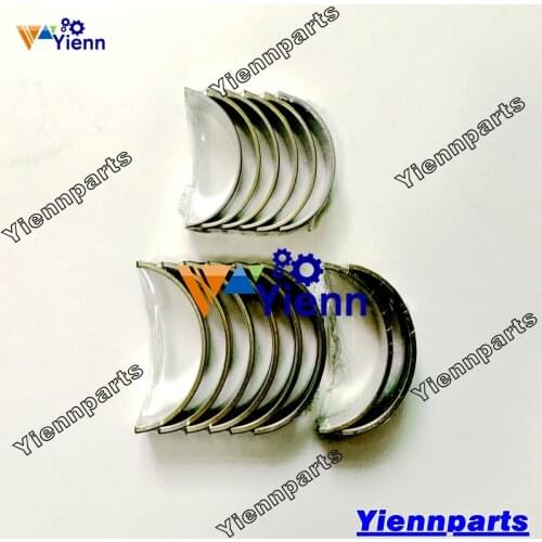 For Kubota D1463 Crankshaft MianCon Rod Bearing Set For Kubota GL221 GL240 GL241 Tractors D1463LN D1463NN Diesel Engine Parts