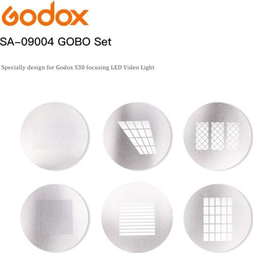 GODOX SA-09-004 GOBO for S30 LED Light Creative Effects