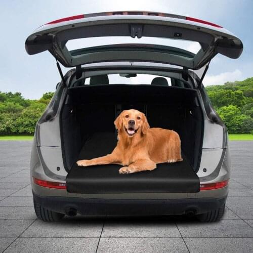 New Dog Car Trunk Mat Hammock Boot Pet Seat Cover Barrier Protect Floor Non-slip Foldable Waterproof Dirt Resistant Rear Seat