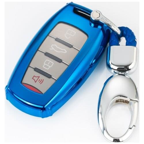 Scratch-resistant Soft Tpu Car Key Cover shell Keychain Protector Case for HAVAL H2 H6 H9 auto accessories All-inclusive design