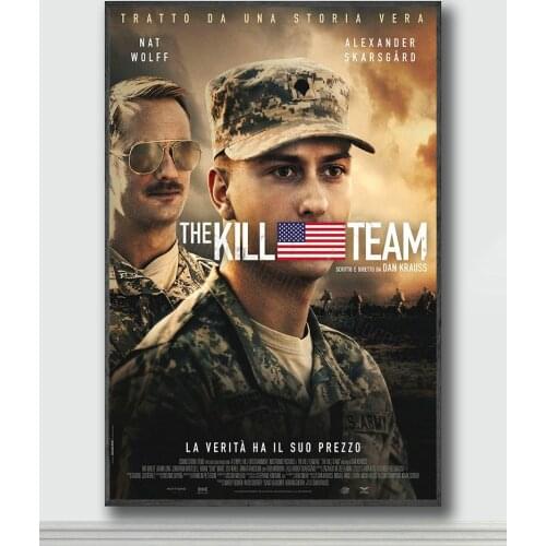 NJ047 The Kill Team Movie 3 Silk Posters and Prints wall art Art Poster Home Decor
