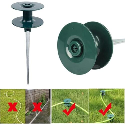Practical Garden Tool Hose Guide Wheels Garden Hose Reel Make Garden Hoses Neater From The Flower Bed Water Pipe Guide Wheel