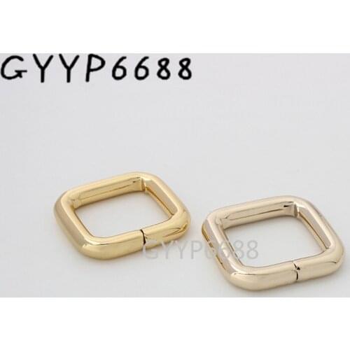 10-30 pieces 5 colors 31x30mm 6 points portable open square buckle non-welded square ring bag accessories