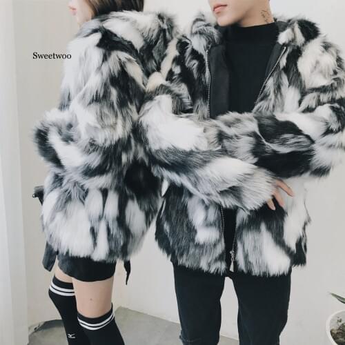 SWEETWOO Men's Hoodies With Fur