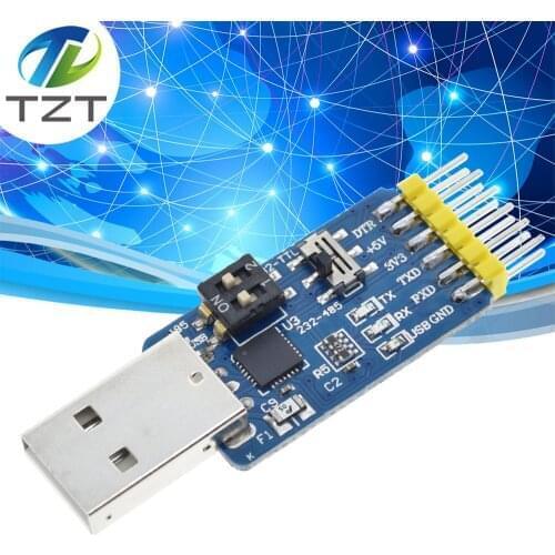USB CP2102 to TTL RS232 USB TTL to RS485 Mutual Convert 6 in 1 Convert Module good for arduino