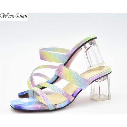 WENZHAN Womens High-heeled Shoes