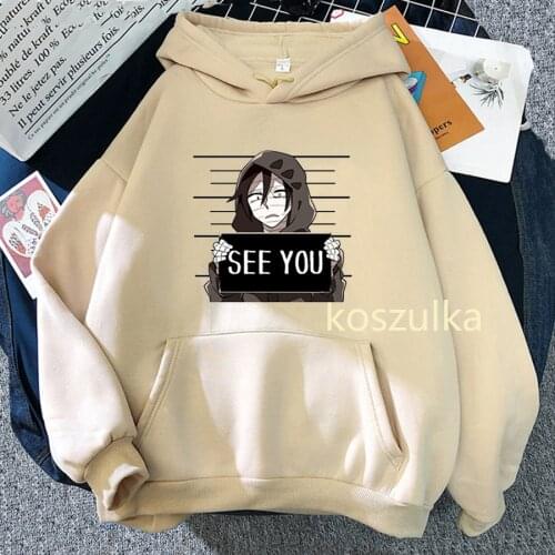 Anime Clothes Angel of Death Hoodies Isaac Zack Foster Women Kawaii Hoodie Raychel Sweatshirt Graphic Hoodies Harajuku Hoody