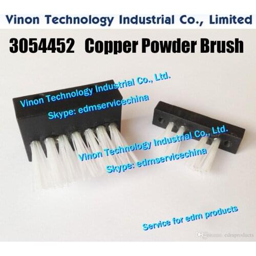 2pcs/set) edm Brush Set for Brass Powder 3054452 for Sodic k AQ, AD series wire-cut 3087203 edm machines