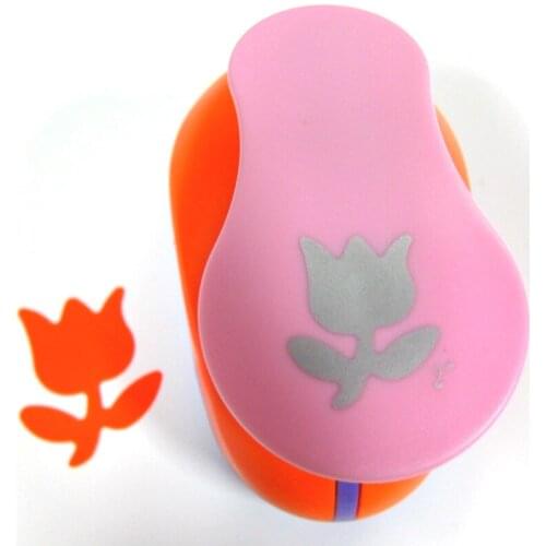 4.2cm Tulip Scrapbooking Puncher Paper Punches For Card Making DIY Embossing Device Craft Hole Punch Cutter Perforatrice Coeur