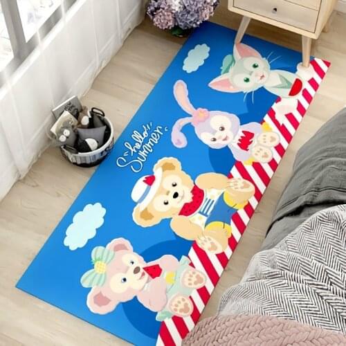 60x160cm Disney Duffy Baby Activity Mat Soft Puzzle Game Learn for Baby Bedroom Carpet Living Room Children Rug Window Carpet