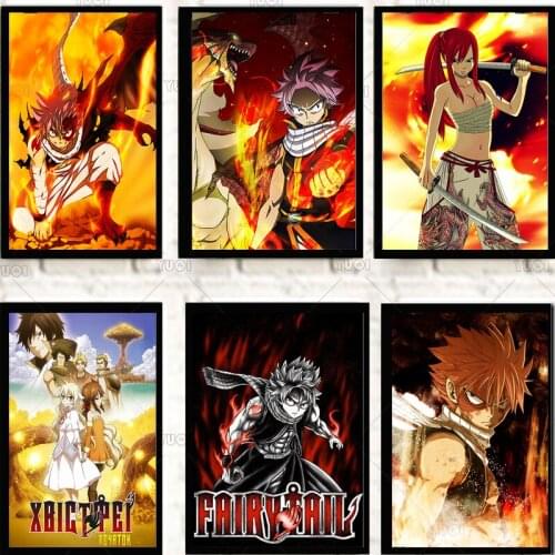 Anime Black Clover Poster Canvas Comics Vintage Printed Painting By Numbers Wall Art Living Study Child Room Bedroom Home Decor