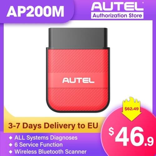 Autel AP200M OBD OBD2 Scanner Car Diagnostic Tool OBDII PK Thinkdiag Easydiag 3.0 MD802 AP200 obd 2 Diagnostic MK808 MP808