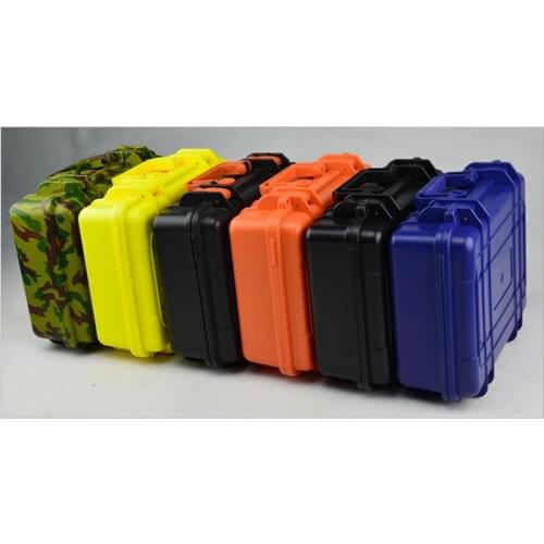 ABS Tool case toolbox Impact resistant sealed waterproof equipment file case with pre-cut foam shipping free 280X230X98MM