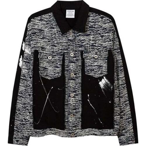 KIOVNO Mens Denim Jackets