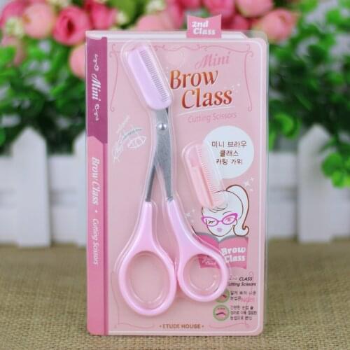 Eyebrow Trimmer Scissors With Comb Remover Makeup Tools Hair Removal Grooming Shaping Shaver Trimmer Eyelash Hair Clips