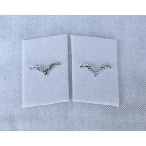 WWII GERMAN LUFTWAFFE HG PANZER ARMOR TANK FLIEGER TUNIC COLLAR TABS