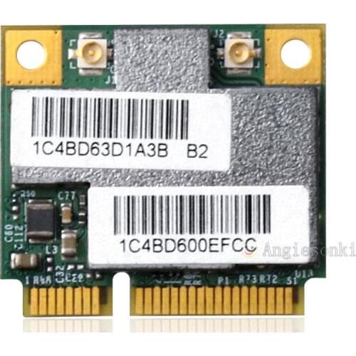 NEW Broadcom Bcm943225HMB BCM43225 Internal Wireless Wifi Bluetooth 3.0 half Mini PCI-E Card 802.11 N 300M