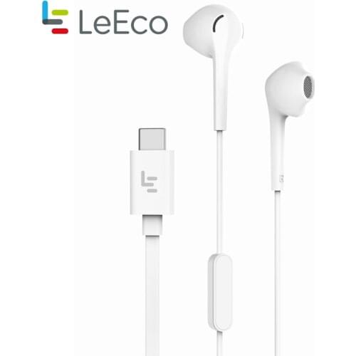 Original LeEco CDLA Earphone Letv max 2 Pro HiFi Chip Inbedded Continual Digital Lossless Audio Type-C Plug Gold Galved Mic